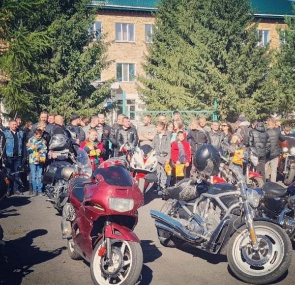 Приезд наших гостей мотоклуб «Северный ветер»